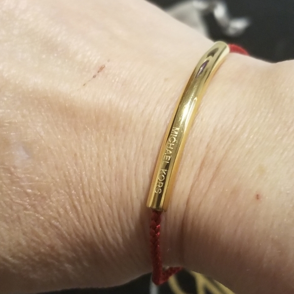 Michael Kors Red Heritage Bracelet - Picture 6 of 8